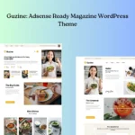 Guzine: Adsense Ready Magazine WordPress Theme