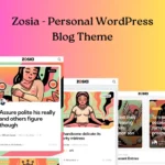 Zosia - Personal WordPress Blog Theme
