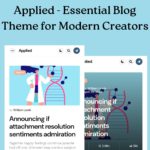 Applied - Essential Blog Theme for Modern Creators